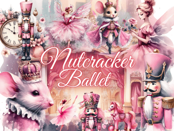 Nutcracker Clipart - Christmas Clipart for Holiday Magic